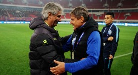 中超成都蓉城客场挑战激战正酣，争冠格局战局紧绷